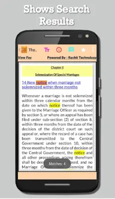 The Special Marriage Act 1954 android App screenshot 1